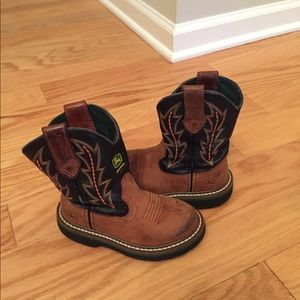 John Deere 100% Leather Boots